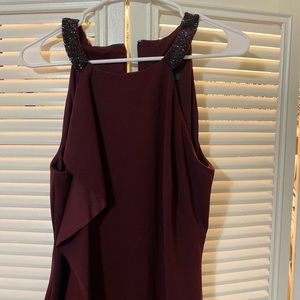 Burgandy RL gala dress